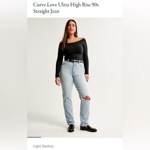 Abercrombie Curve Love Jeans
